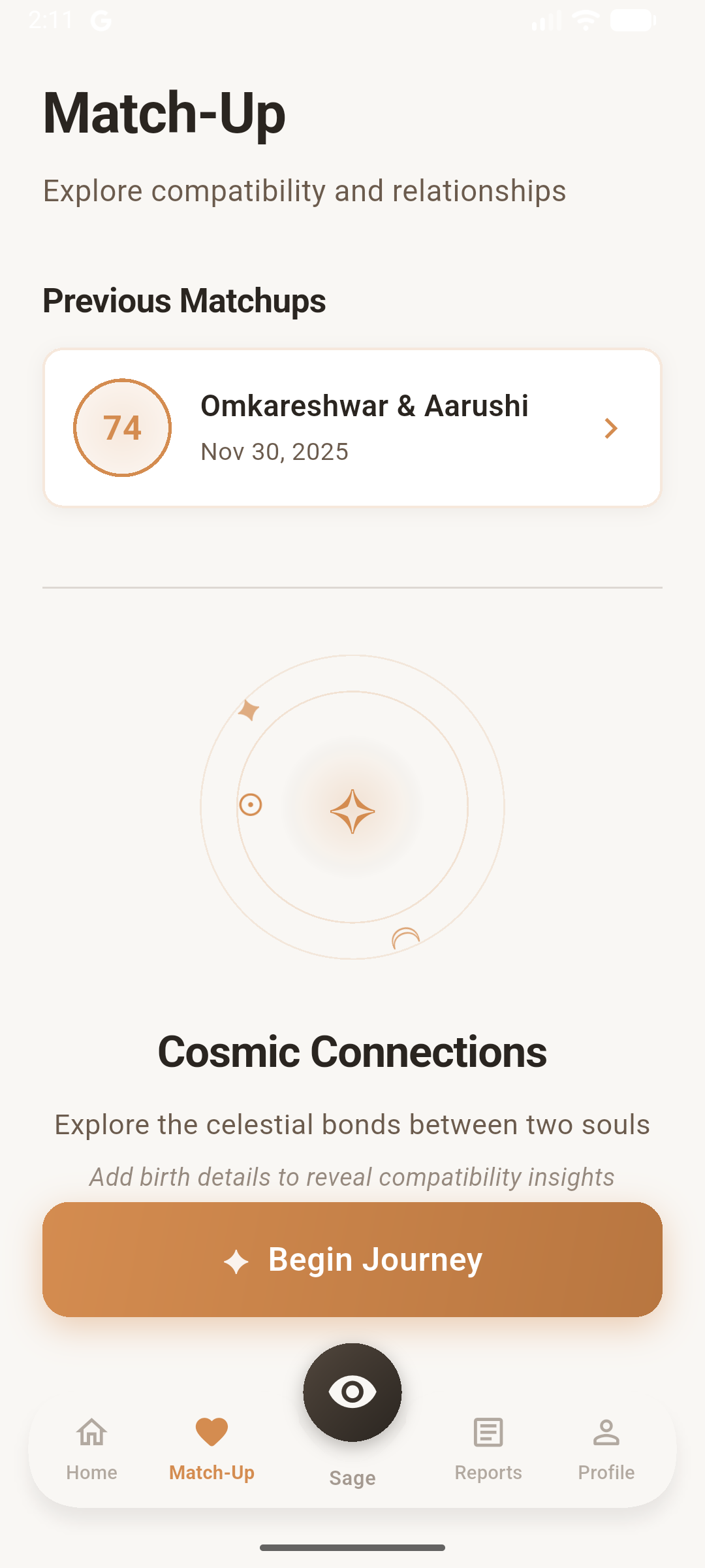 Compatibility Screen